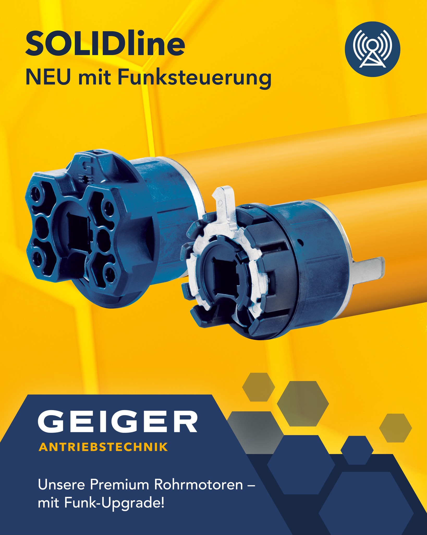 Geiger - Wir bringen unsere Premium-Rohrmotoren auf das nächste Level ...