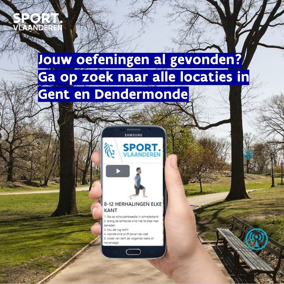 Heb jij de QR-codes op het parcours van... - Sport Vlaanderen