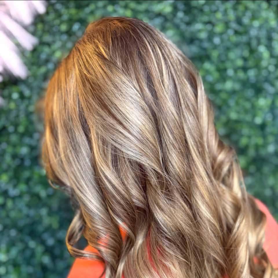Root melt + Lowlight + Highlight | Element beauty lounge