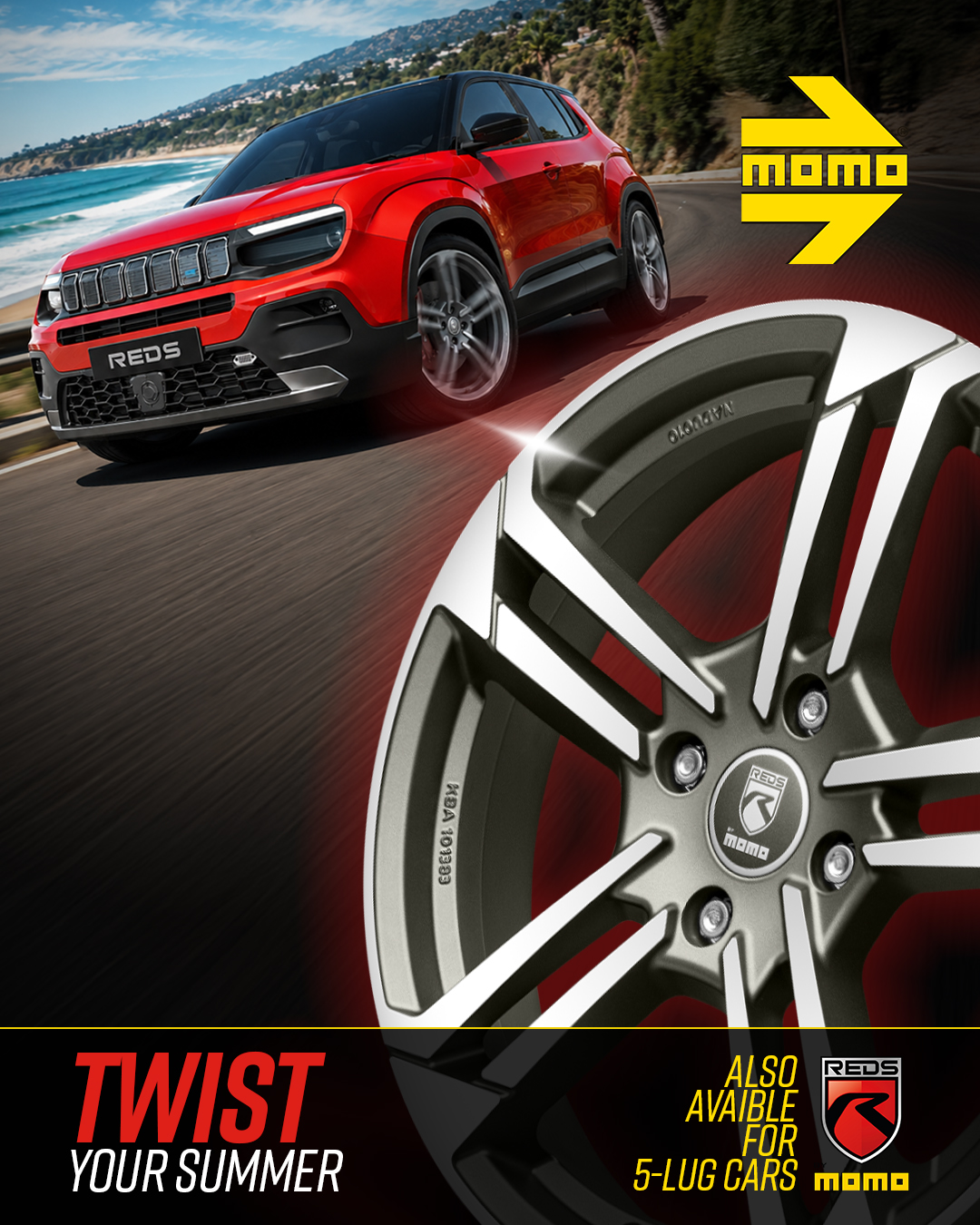 MOMOレーシング】～新色登場!!～ 6点式シートベルト『PRO RACING 6P
