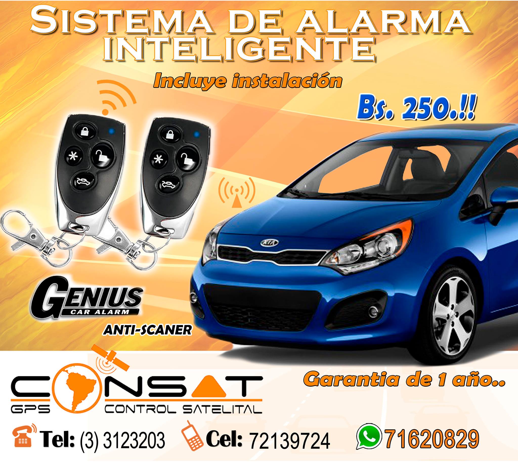La mejor Alarma al... - Consat Control Satelital On Line