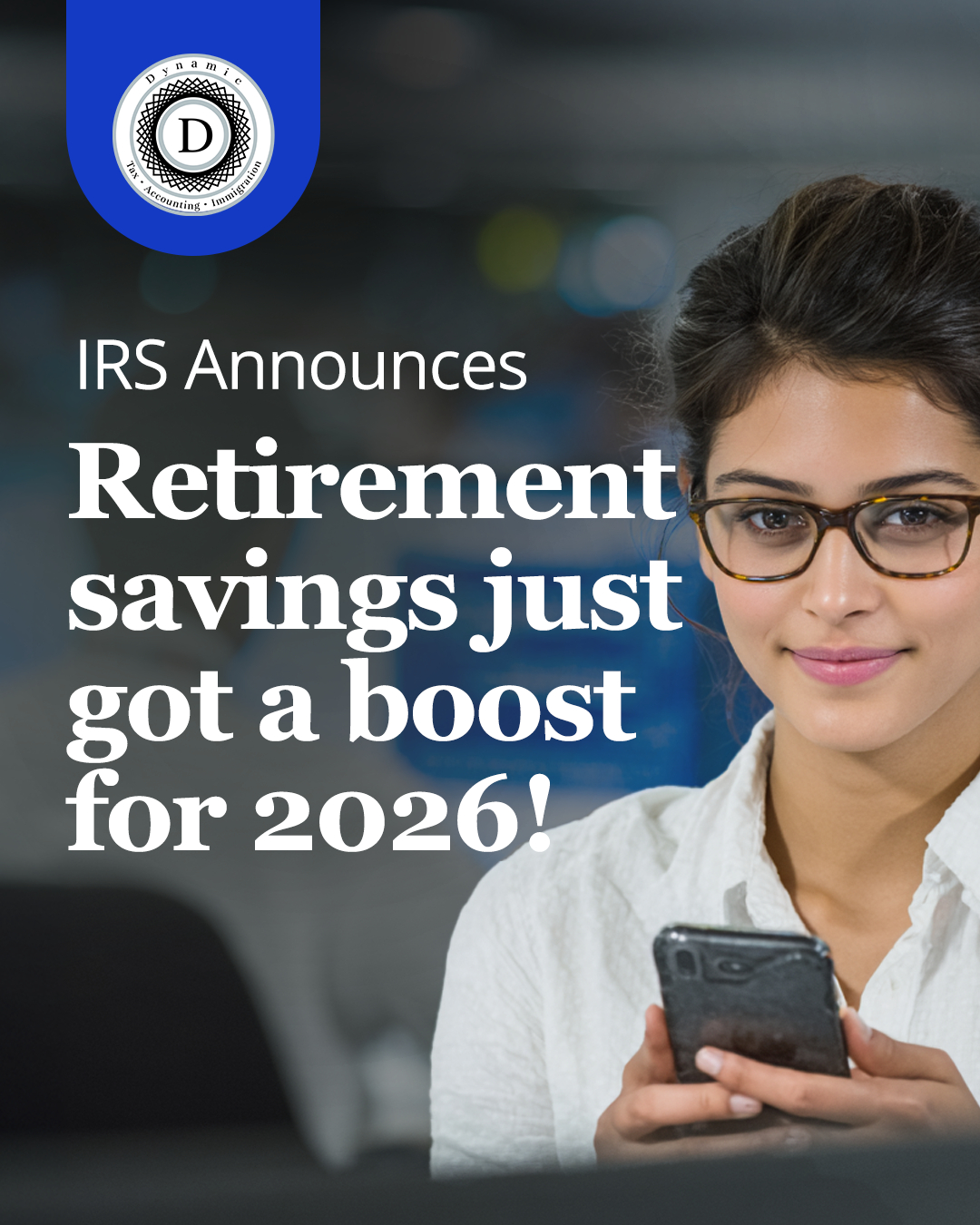 Dynamic - The IRS has announced new contribution limits for next year ...