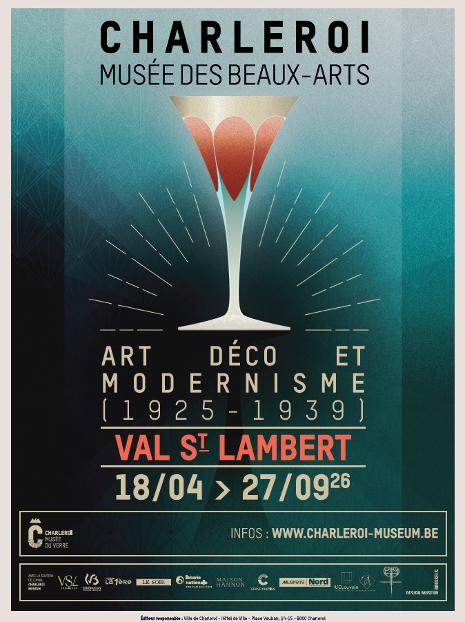 ART DÉCO ET MODERNISME EN BELGIQUE ✨ Art Déco et Modernisme (1925–1939) – Val Saint-Lambert ✨ Le