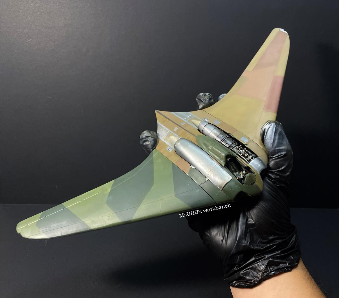 Dragon 1/48 Ho229A-1 Horten Flying Wing build