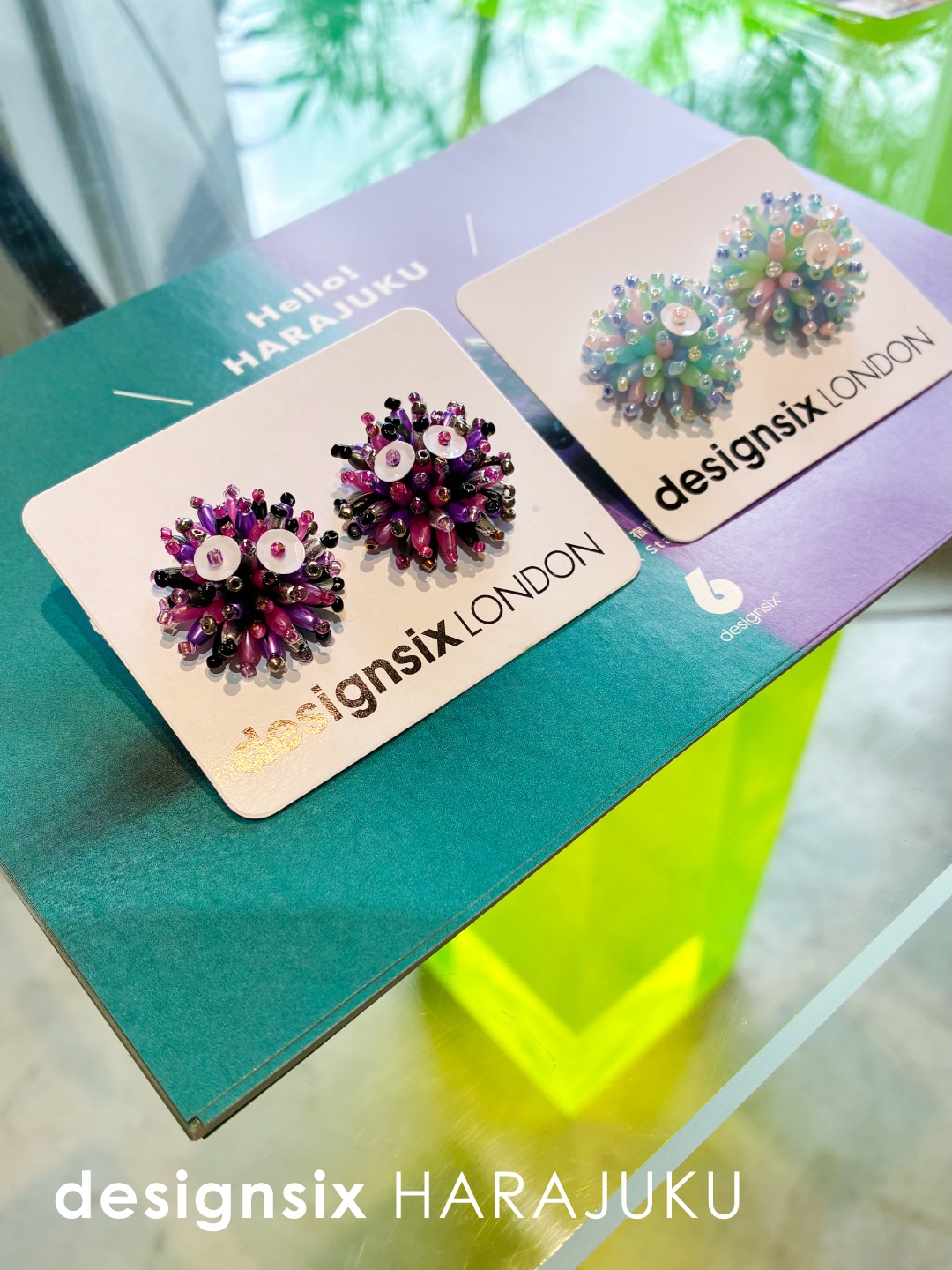 交通安全　原宿通行手形　MARCY'S designsix Concept shop HARAJUKU 原宿本店では、designsixの豊富な