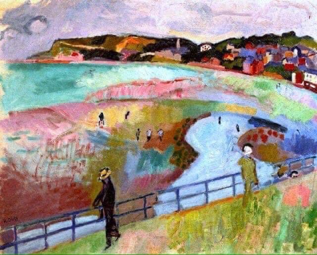 The Beach at Sainte-Adresse, 1906 Raoul Dufy (French, 1877-1953)