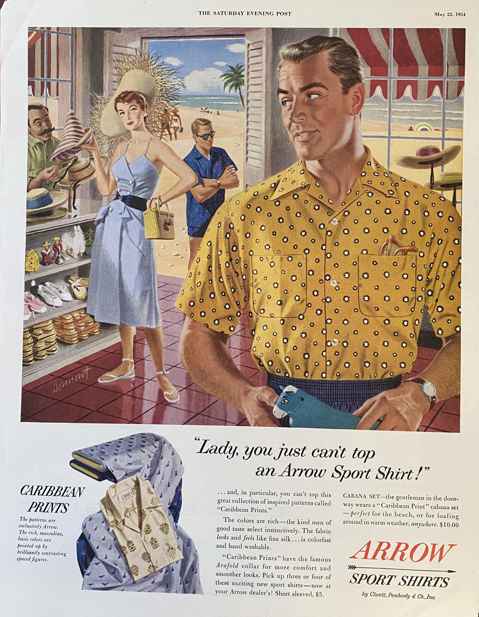 1954 Arrow advertisement. Stylish !