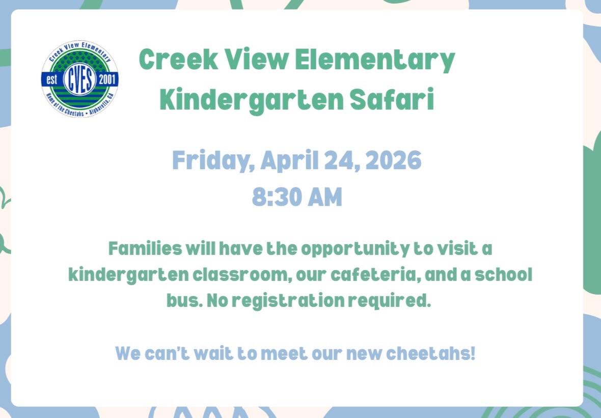 Creek View Elementary School PTA | Alpharetta GA