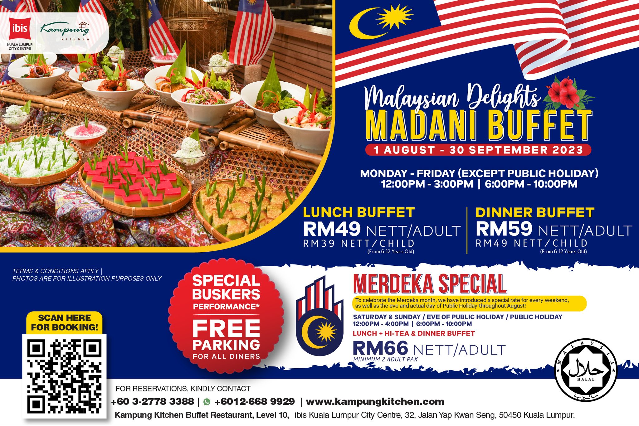 Malaysian Delights Madani Buffet at Ibis Kuala Lumpur