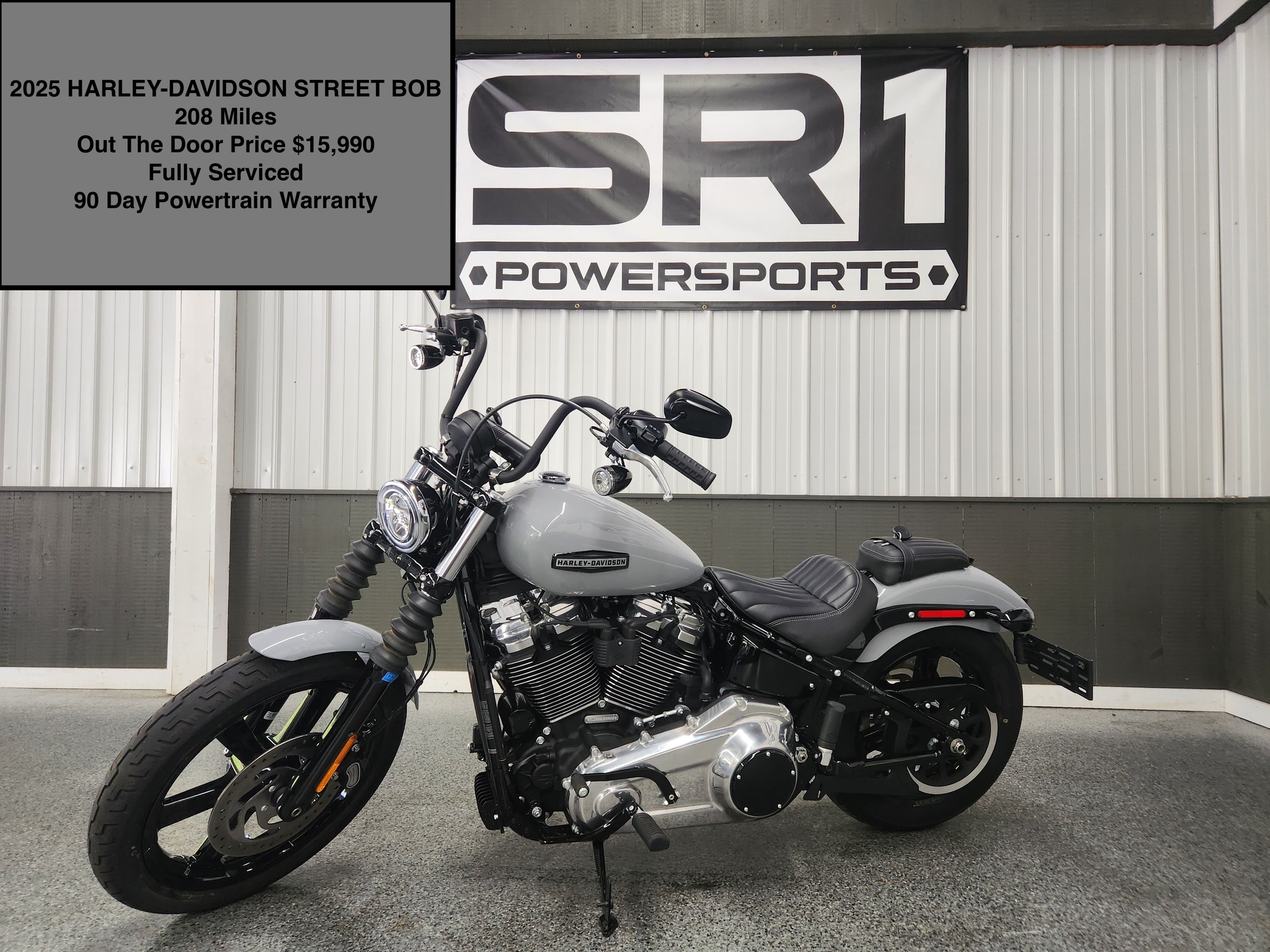 Certified pre-owned motorcycles at SR1 Powersports with warranties