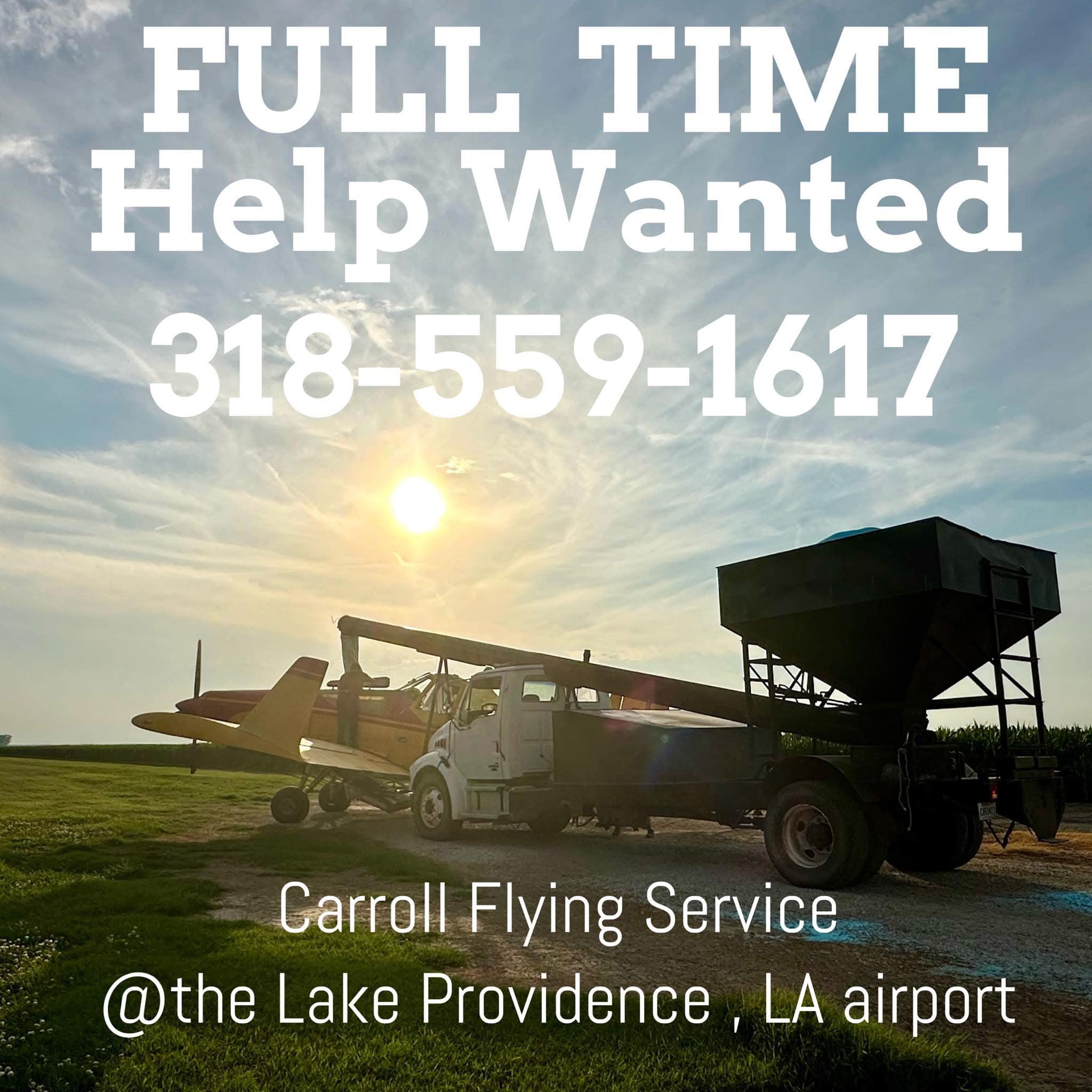 Carroll Flying Service | Lake Providence LA