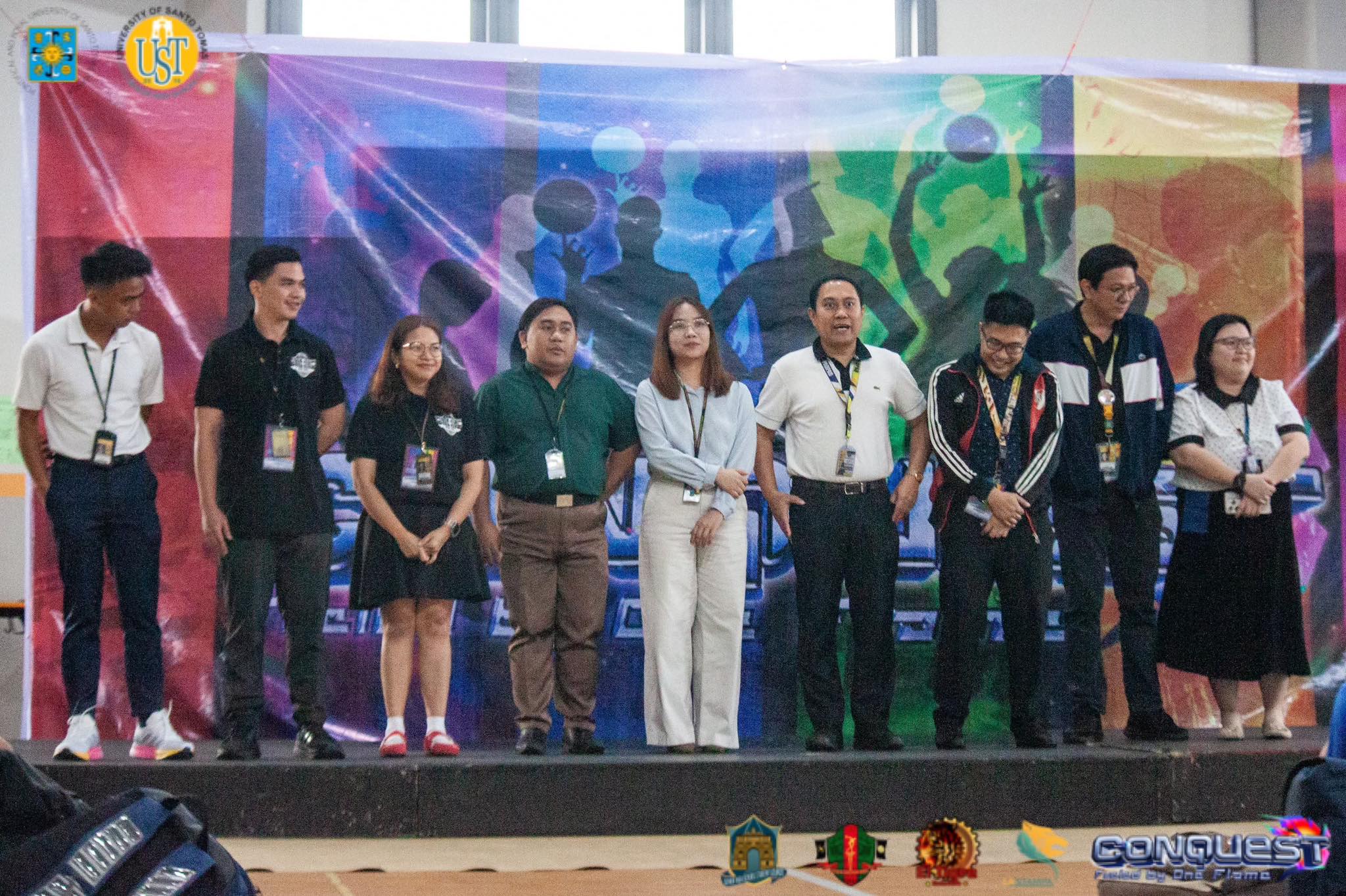 UST - LOOK: Respective strand coaches recognize during the CONQUEST ...
