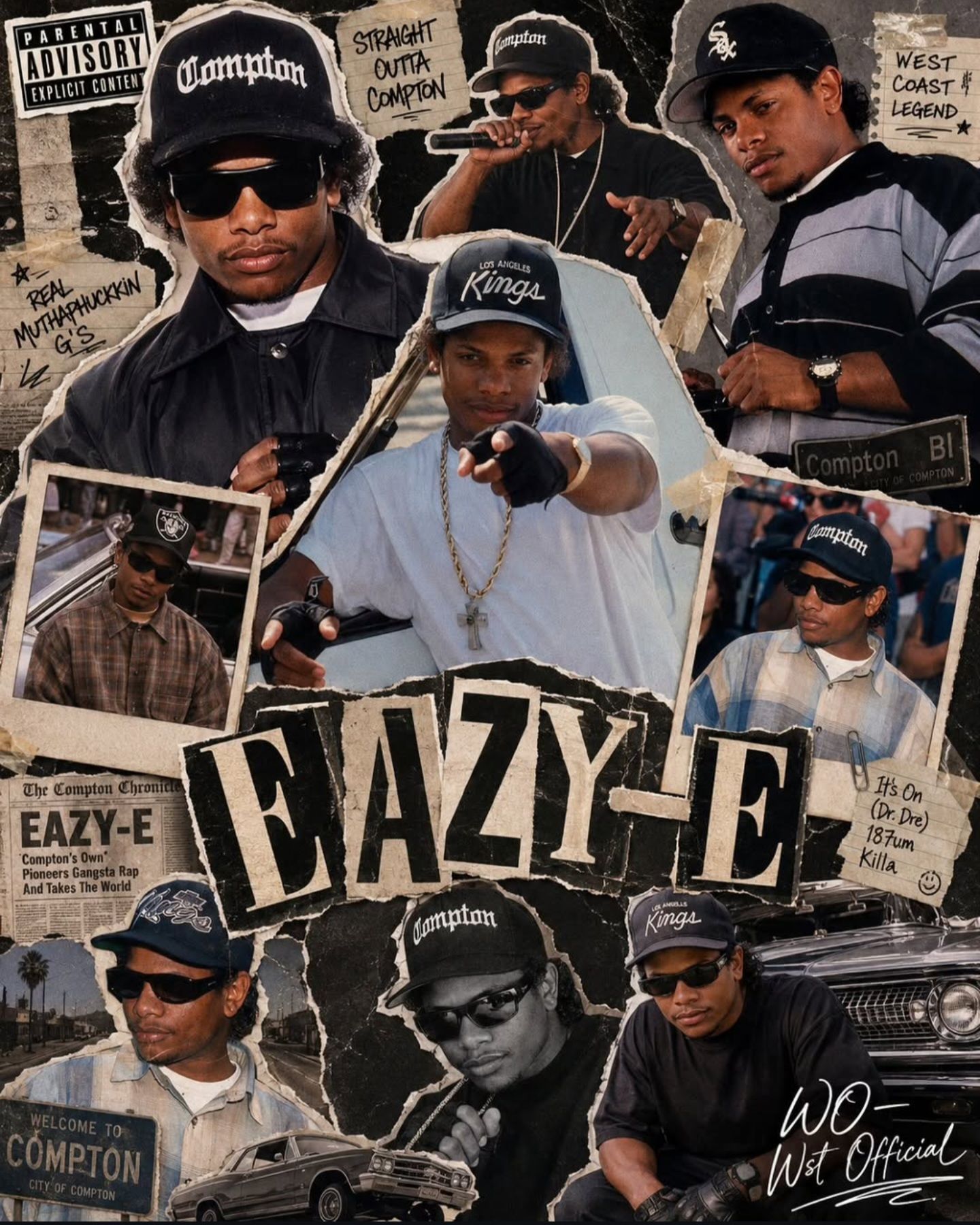Lil Eazy-E ムスコ NWA継承 Compton G-RAP FUNK Salute to the one who put the G in Gangsta. Eazy-E, forever