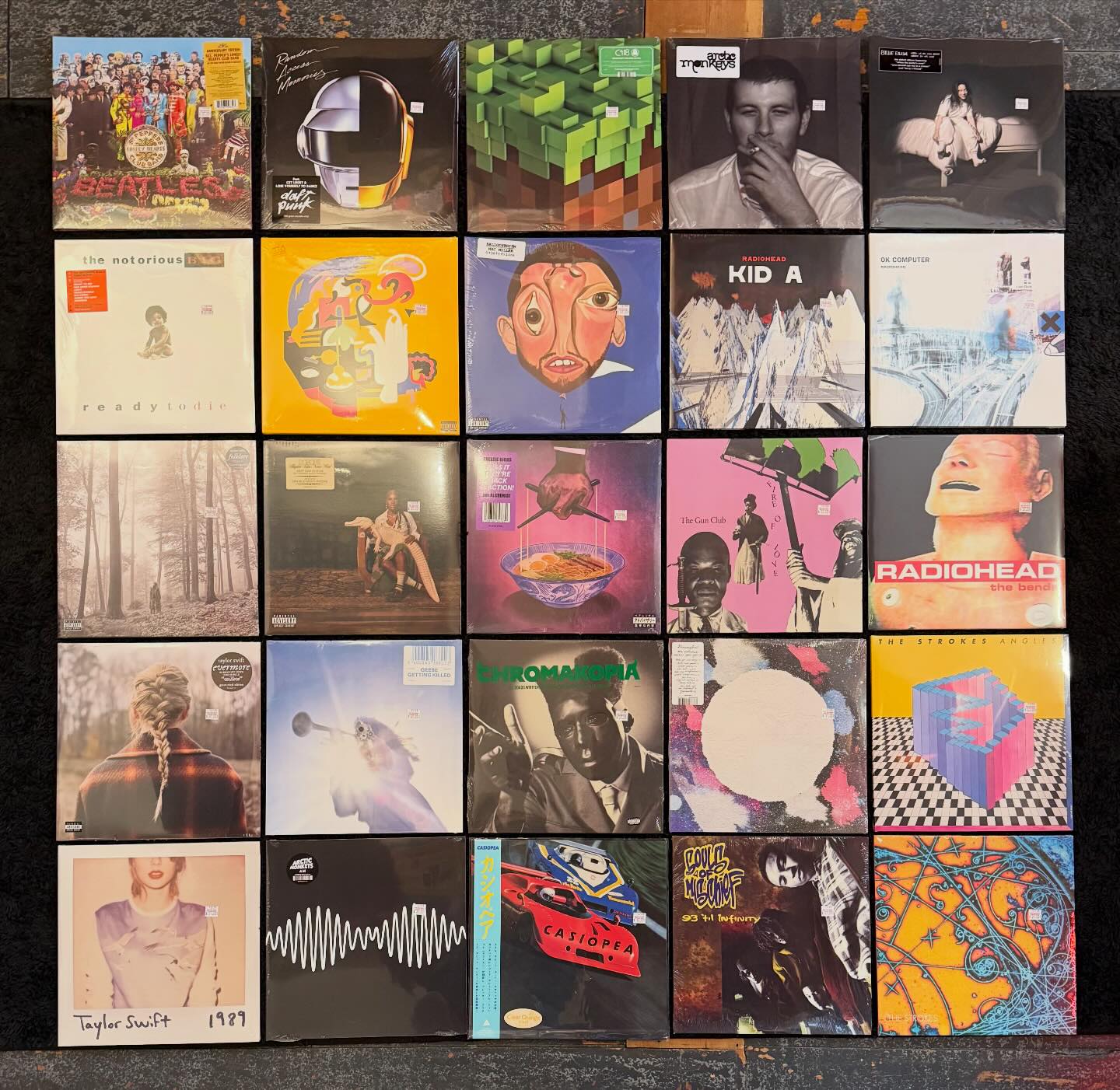 Some pretty cool thangs new vinyl release and restock wise! Headed 