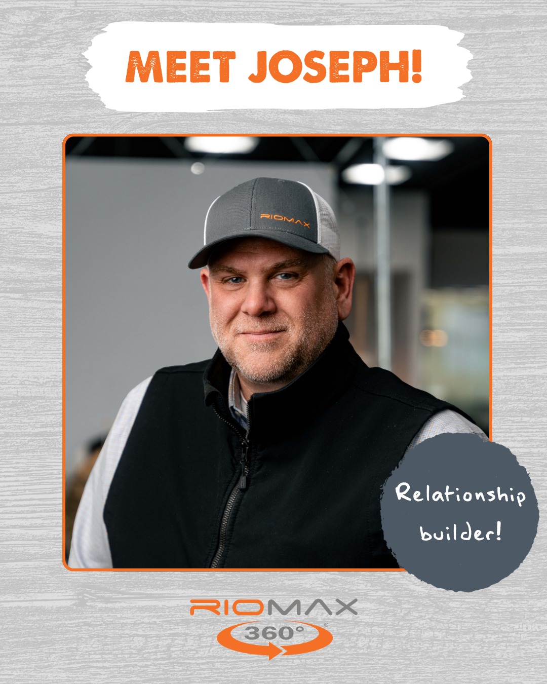 Riomax - 🐂 Meet Joseph E Link Jr.! We’re excited to welcome Joseph to ...
