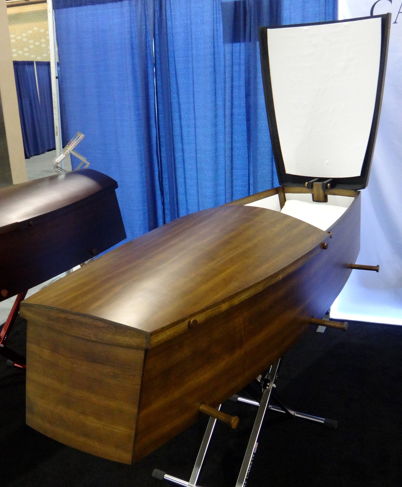 Funetorium - The alluring fresh shape of Able Caskets. Note handles ...