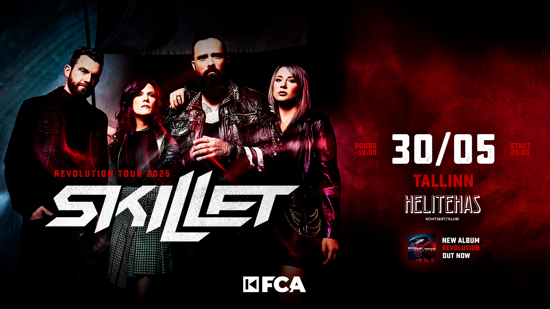 SKILLET | Tallinn | Helitehas | May 30, 2025