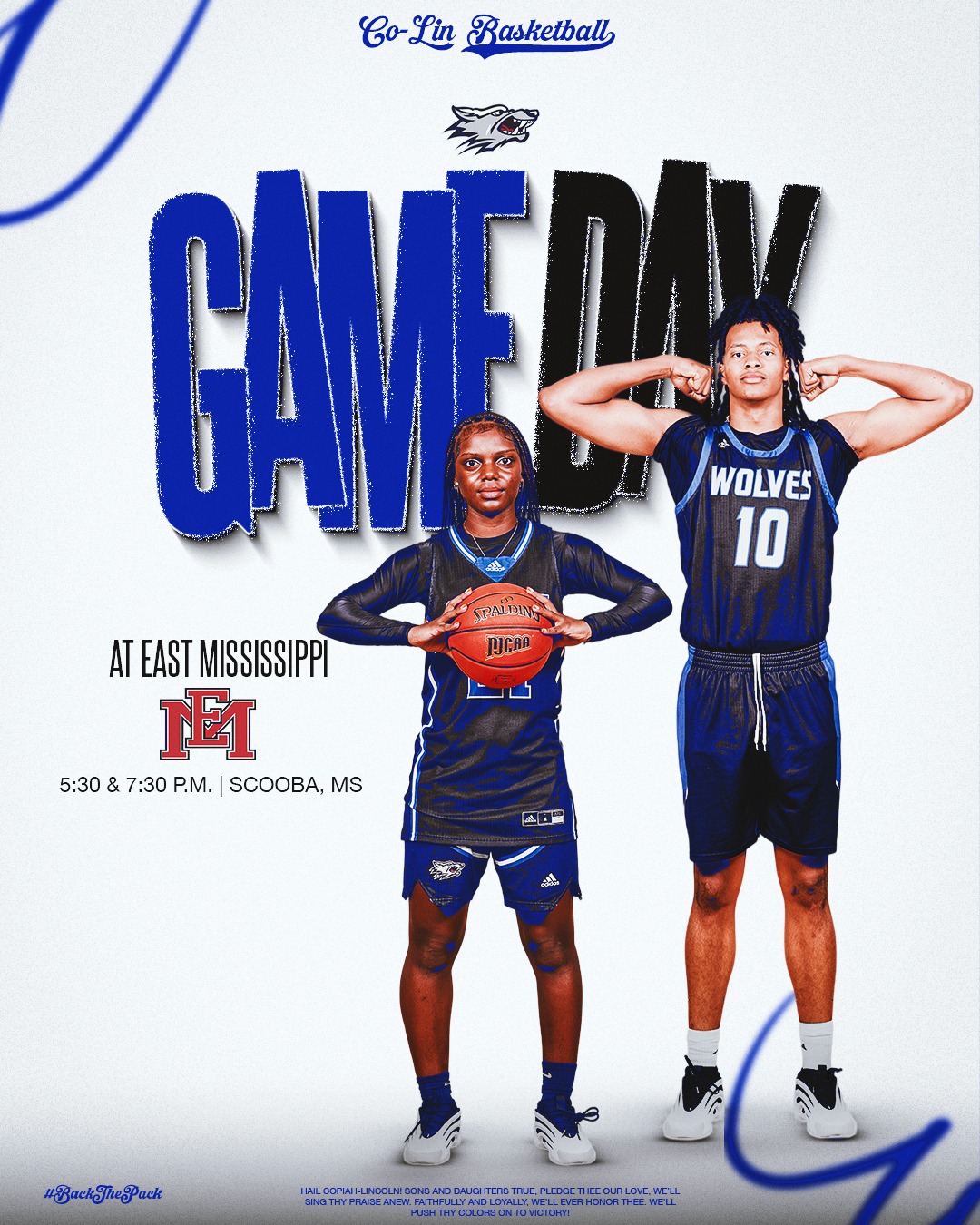Co-Lin - Gameday‼️ The Wolves are on the road to Scooba to take on the ...