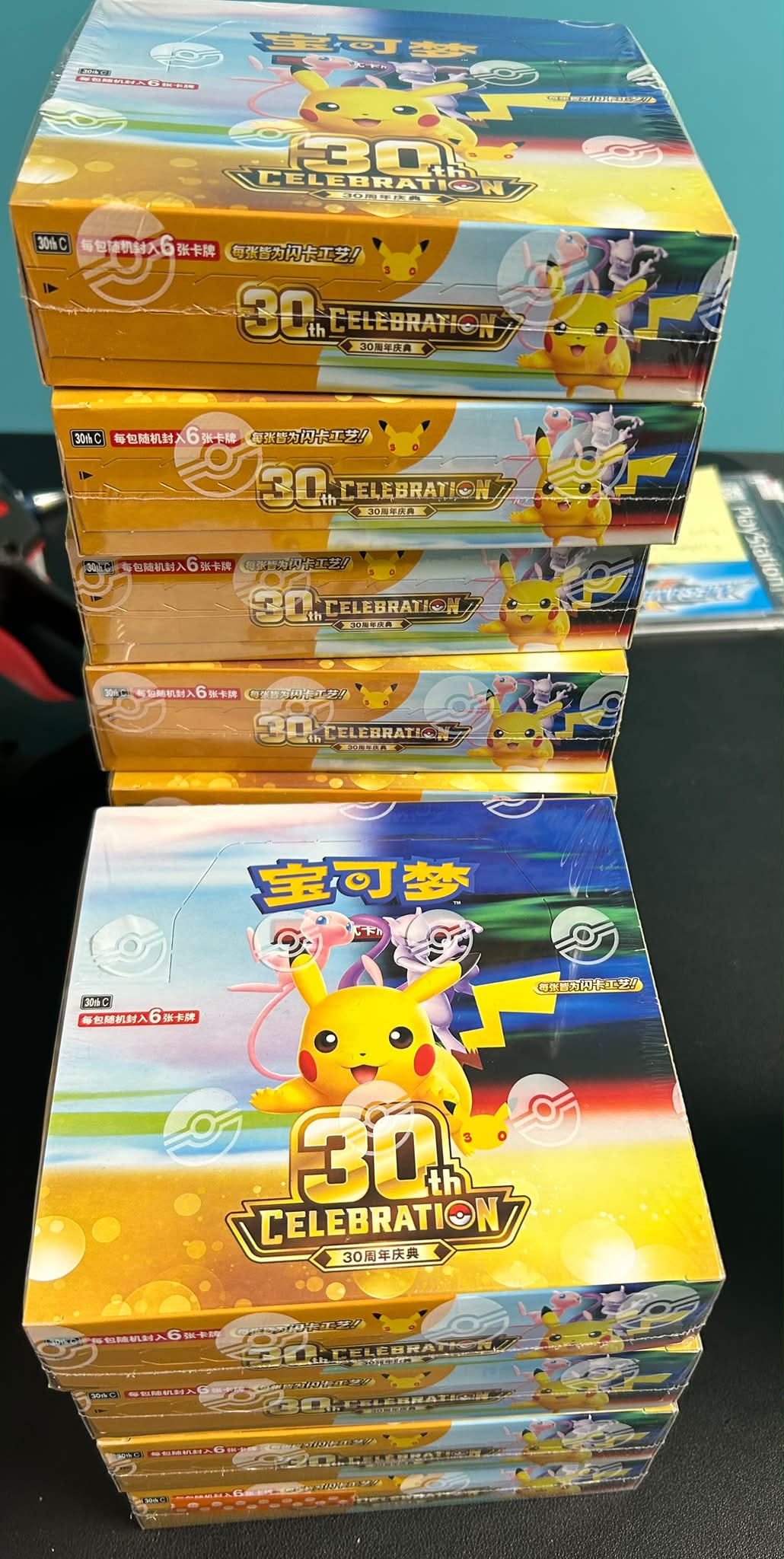 Pokémon 30th Anniversary Simplified Chinese Booster Boxes for sale
