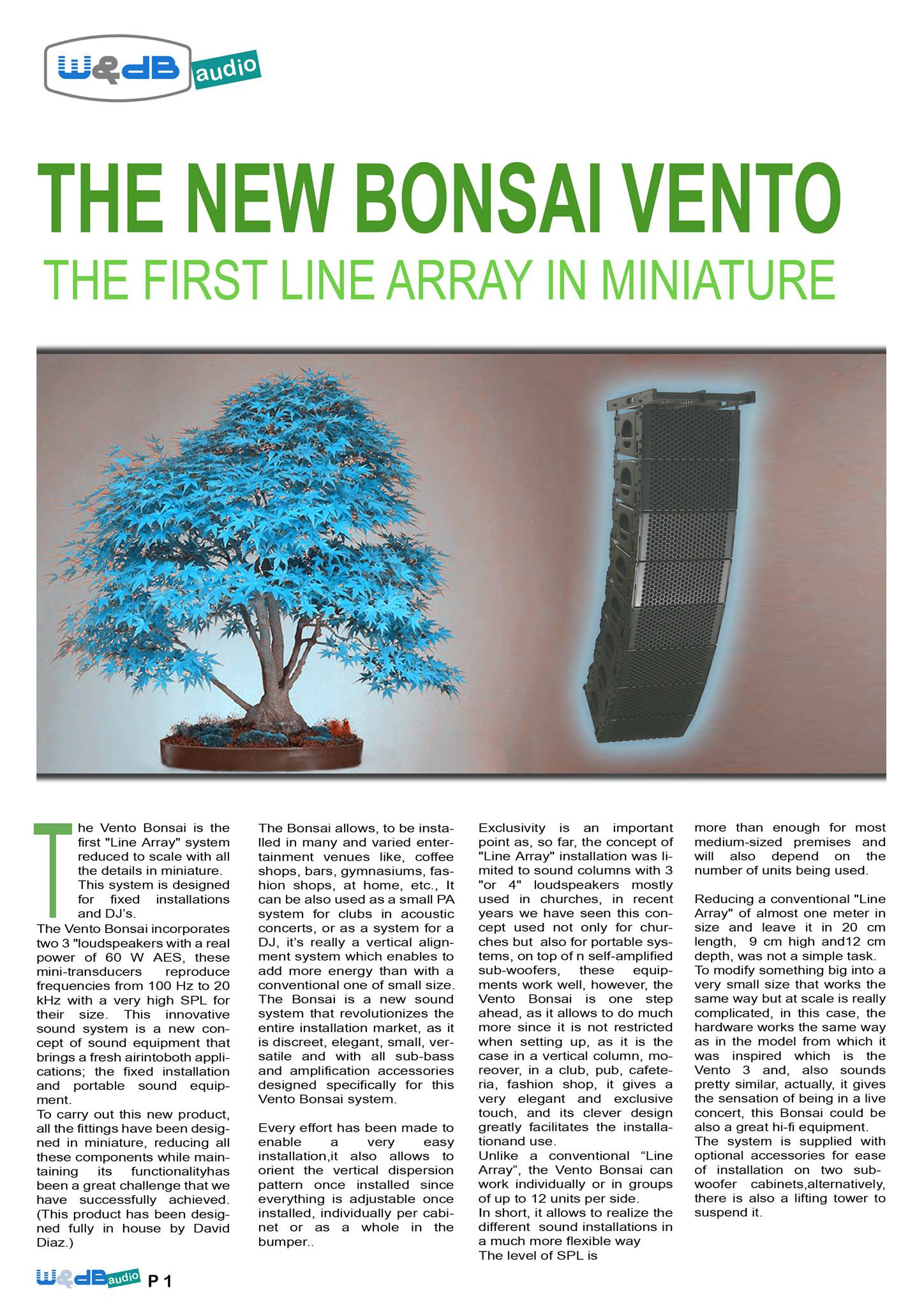 W&dB - The Vento Bonsai is the first 