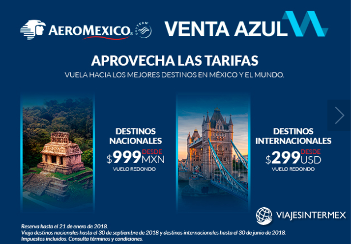 Viajes Intermex - Vuela a donde quieras y como quieras con...