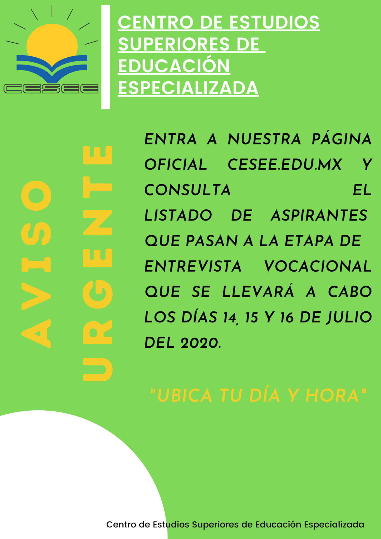 Etapa de entrevista... - CESEE, Centro de Estudios Superiores de ...