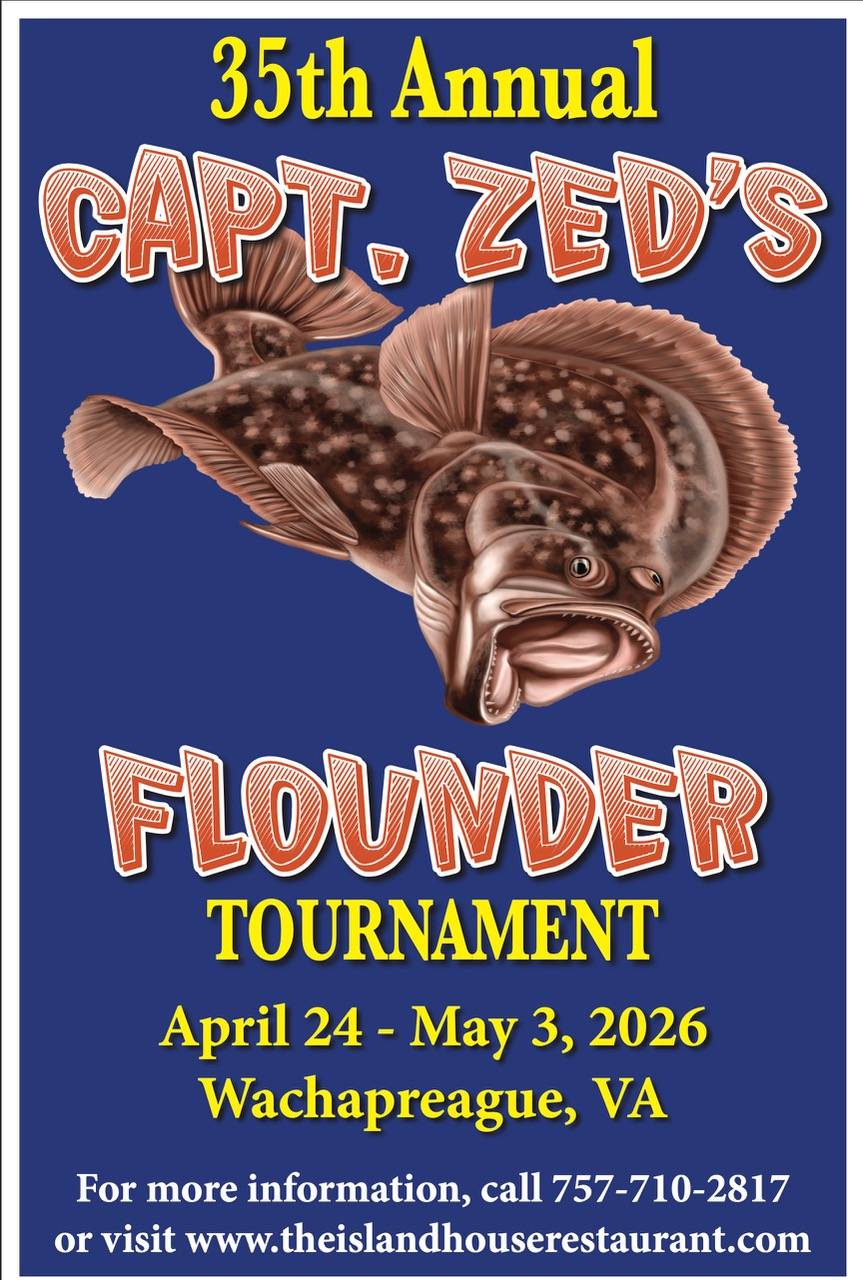 35th Annual Capt. Zed's Flounder Tournament in Wachapreague, VA