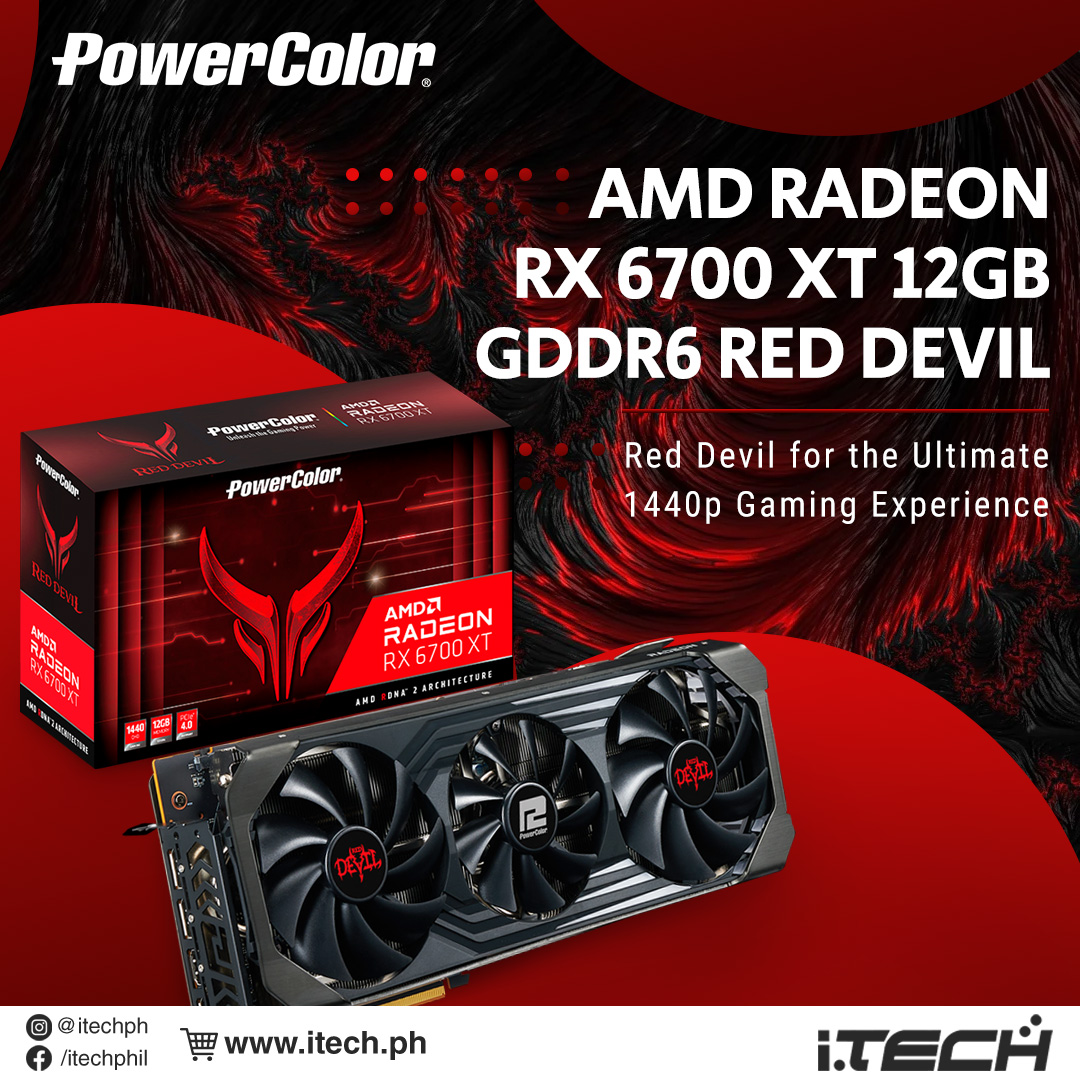 The PowerColor Red Devil RX 6700 XT... - i.TECH - Philippines