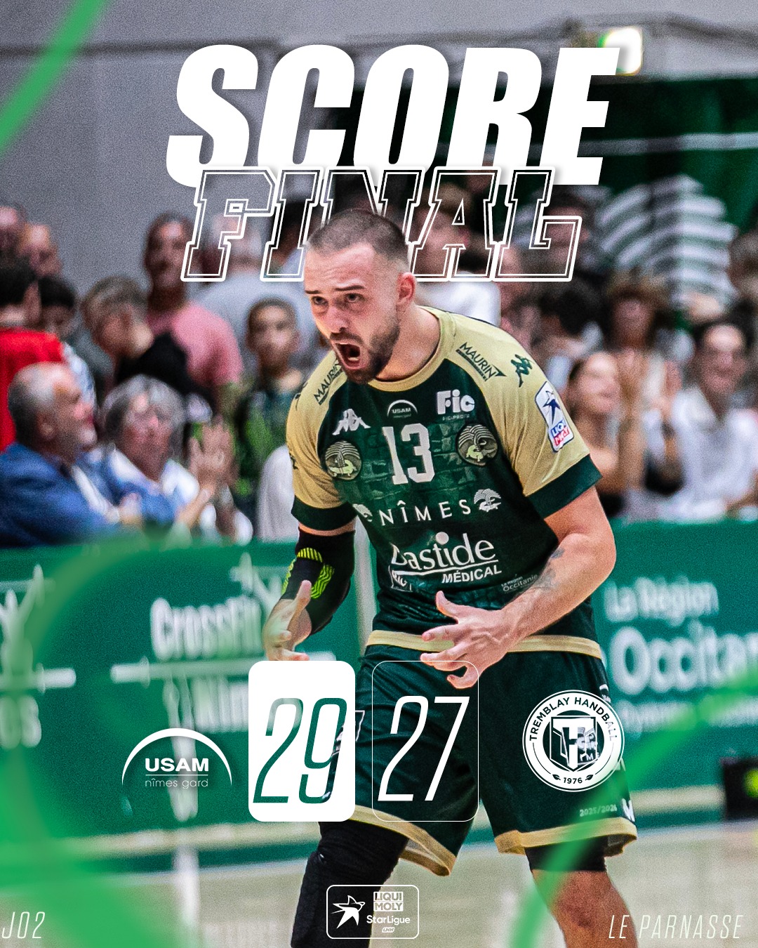 USAM Nîmes Gard - 60’ : VICTOIRE 29-27 ! 💥 Au terme d’un... | Facebook