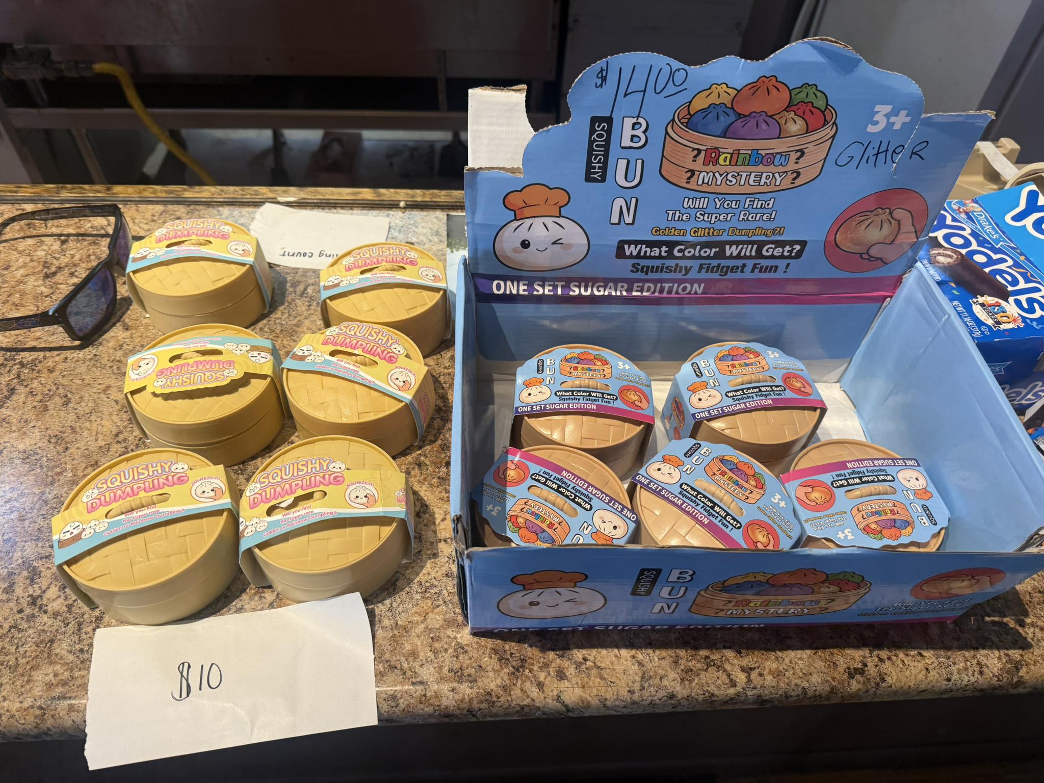 Get rare golden dumpling and Needoh-style squishies at Saucony Cafe