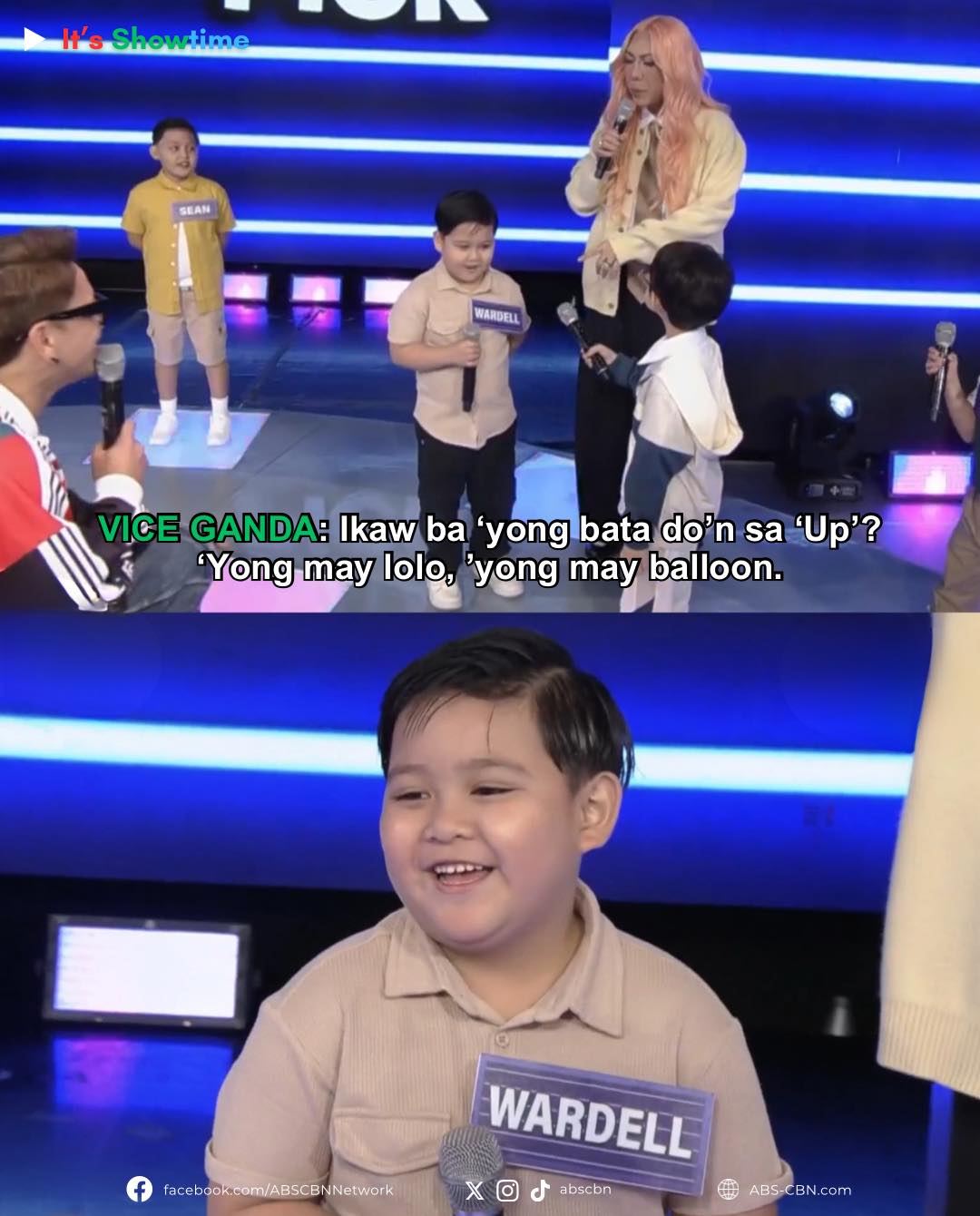 ABS-CBN - CUTE! Hindi siya ‘yon, Meme! 😆🤏🏻 #ItsShowtime #Kapamilya ...
