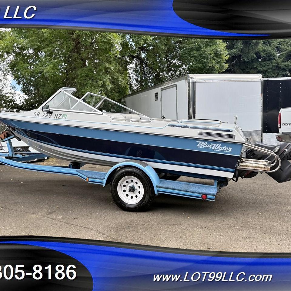 1986 Bluewater Blazer 16 Foot Runabout, Runs Great!! OMC 3.0L 4 ...