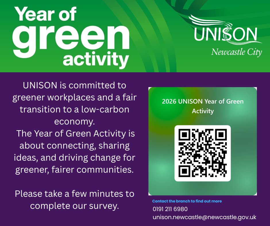 Unison - 🌱 2026 is UNISON’s Year of Green Activity! We’re committed to ...