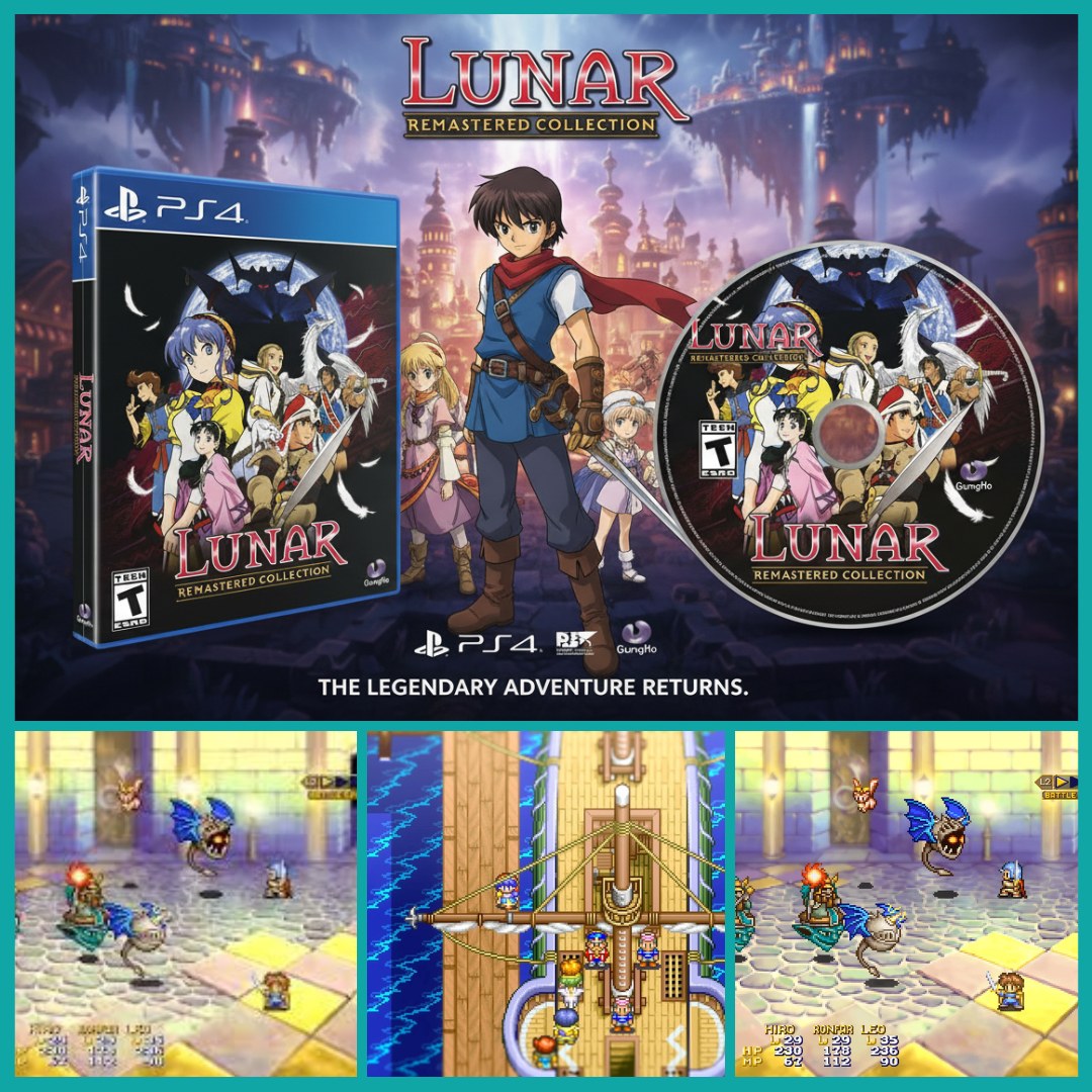 Lunar Remastered Collection releases on April 18th 2025 available