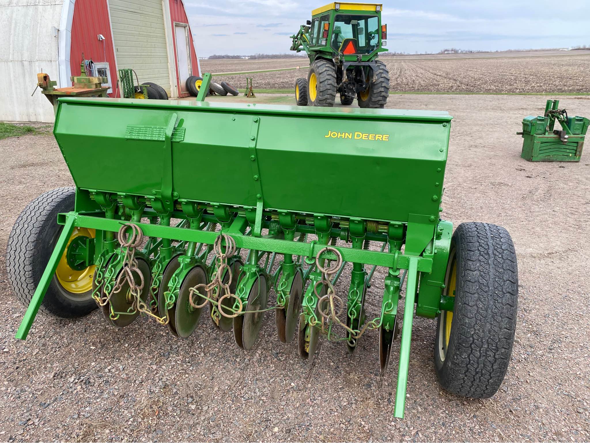 6 ft John Deere 3 pt hitch grain drill food plot planter - Garden Tools ...