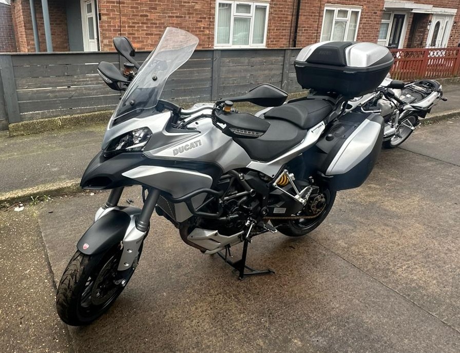 2013 Ducati Multistrada 1200 S £5,450 Colour: Silver Mileage