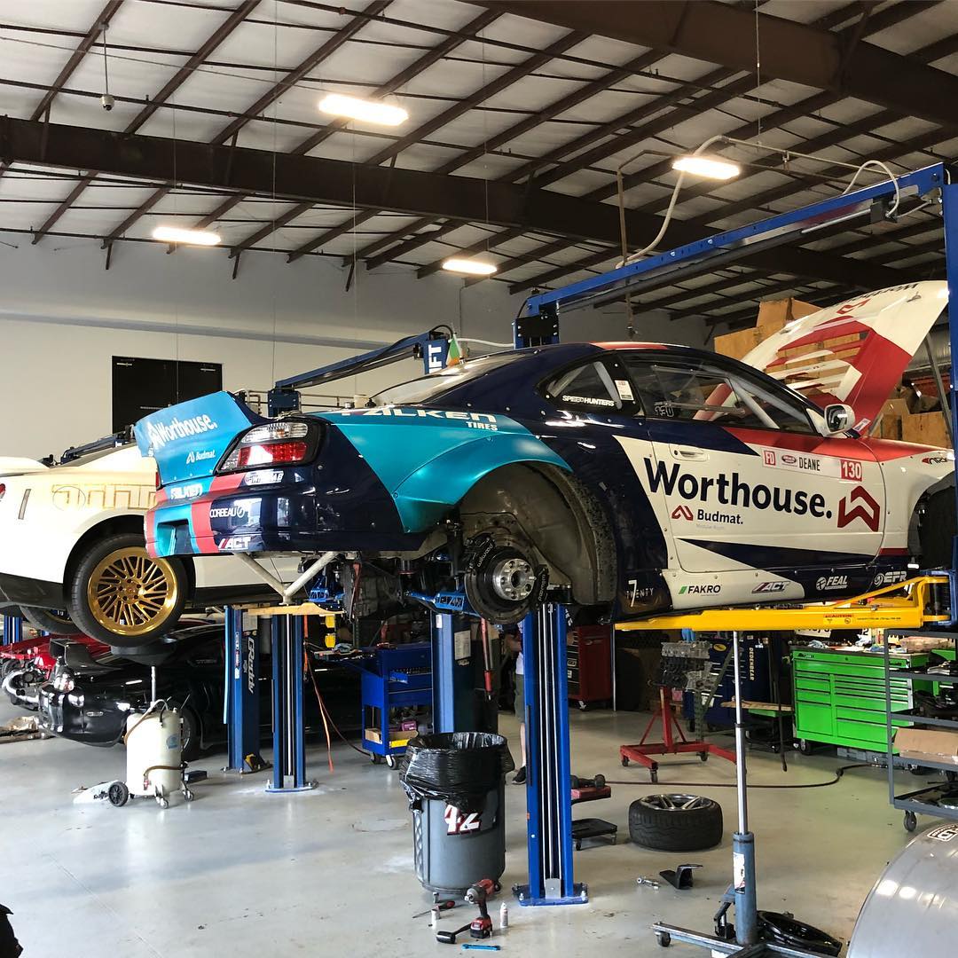 James - We're back at @titanmotorsports repairing the S15 after