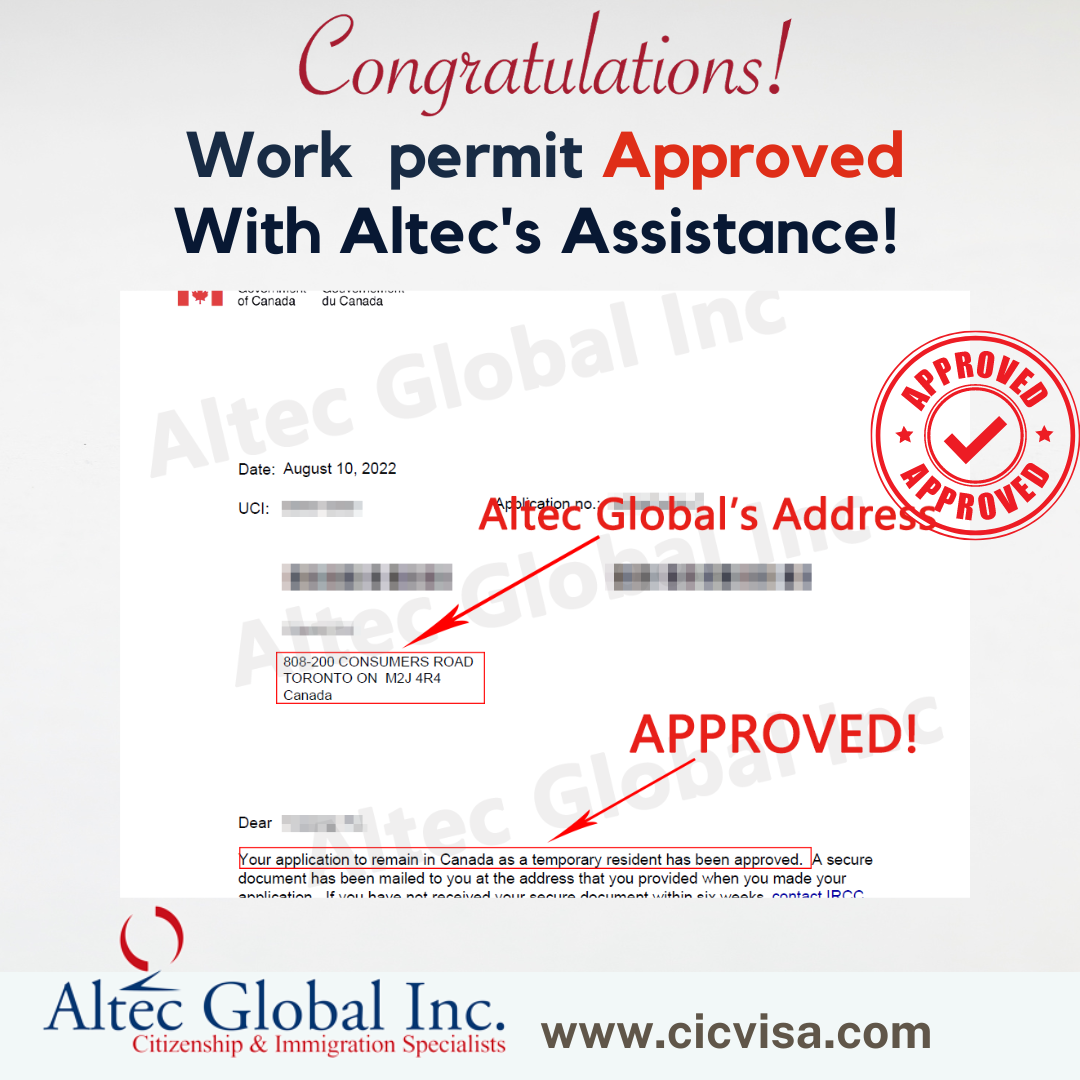 Altec Global/CICVISA - Our client is an employer. Their business is ...