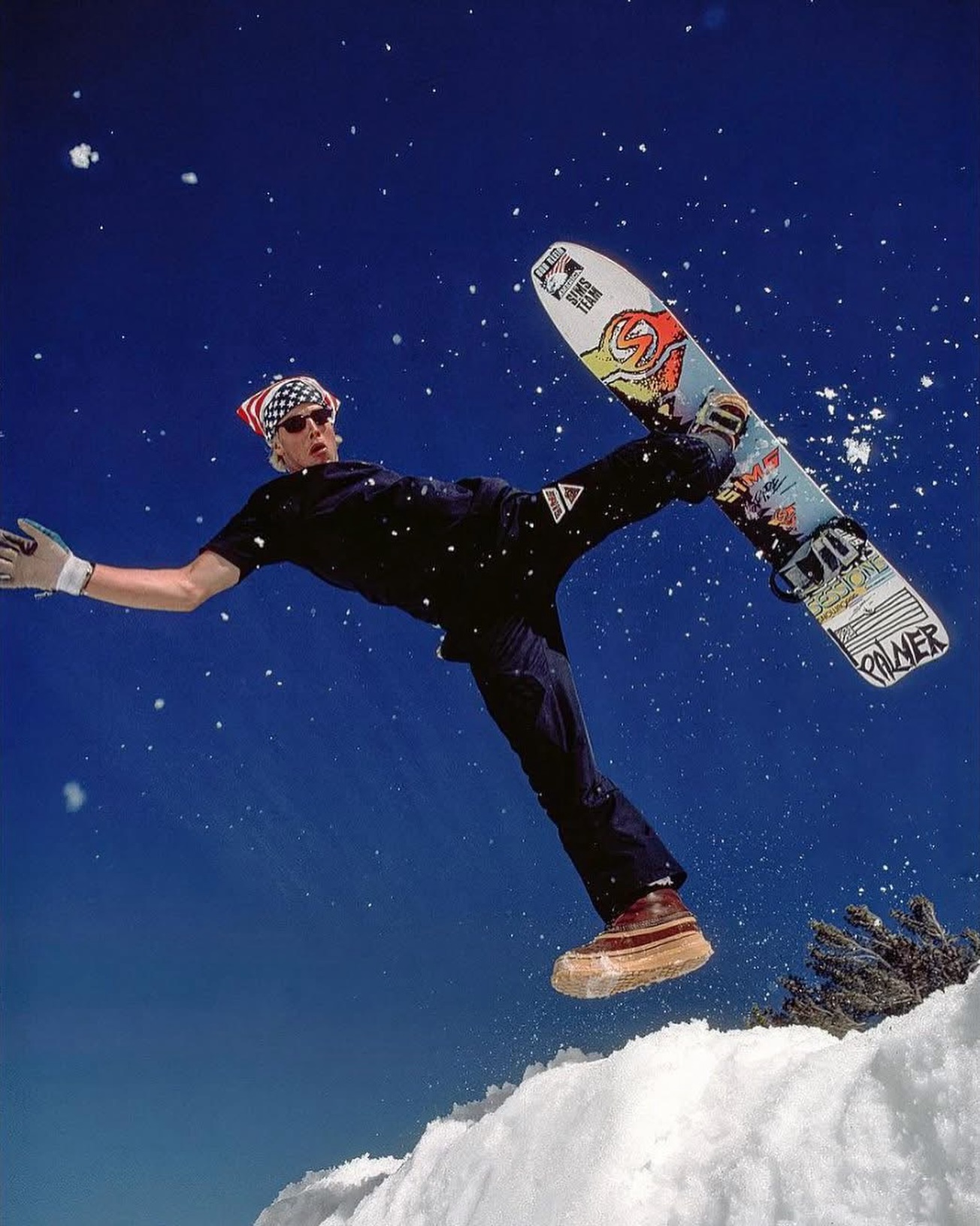 Shaun Palmer inspires one footed knuckle hucks in Aspen