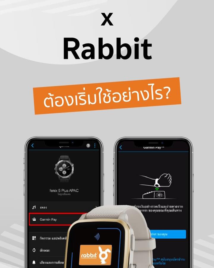 มาทำความรู้จักกับ Garmin x Rabbit... - Sports Connection | Facebook