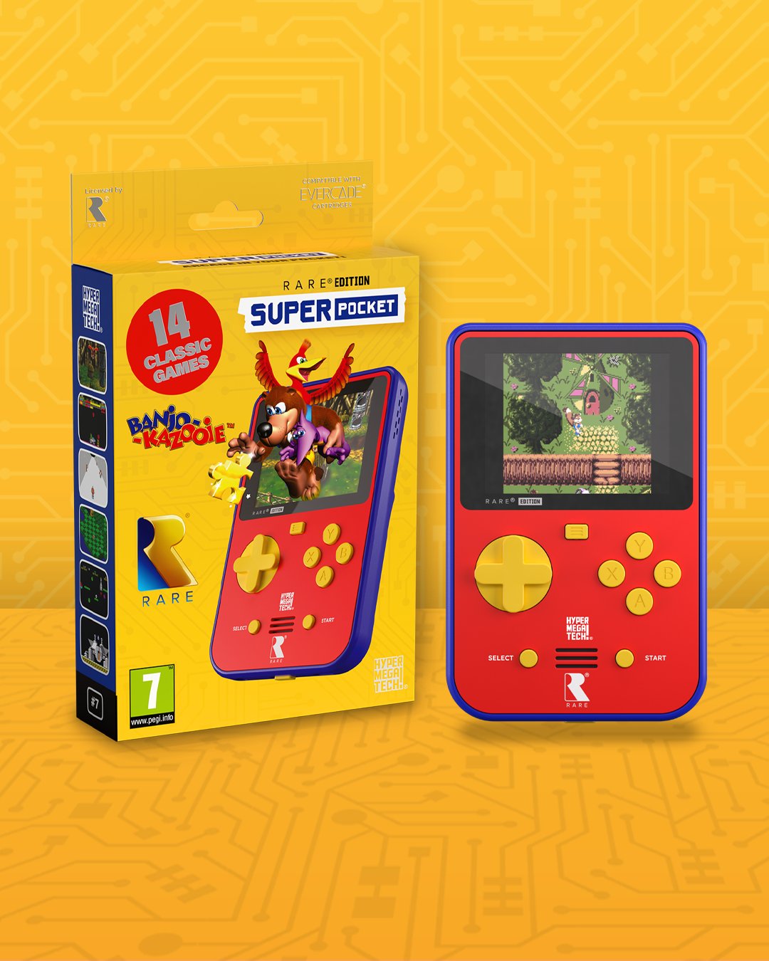 There's more than Banjo-Kazooie to this Super Pocket party. Pre