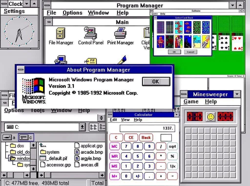 On this day in 1992, Microsoft released Windows 3.1.