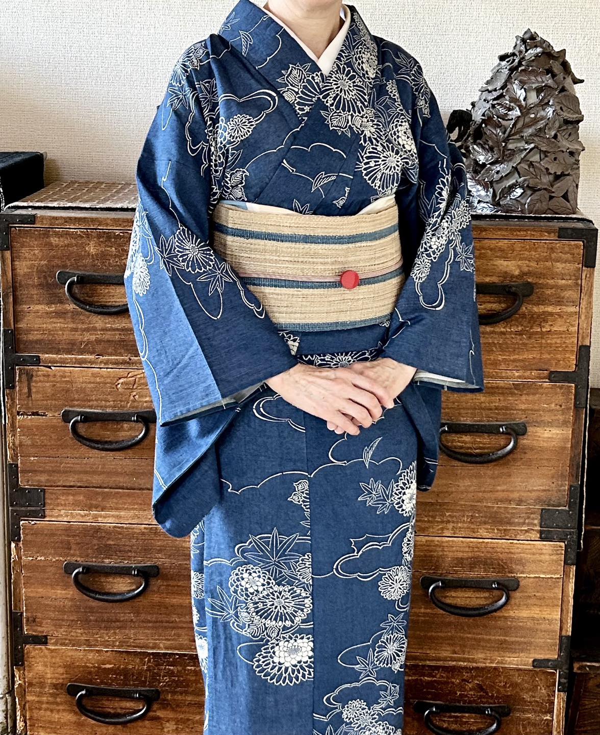 小千谷ちぢみ、近江ちぢみ、 特選 小千谷縮 涼を楽しむ夏着物