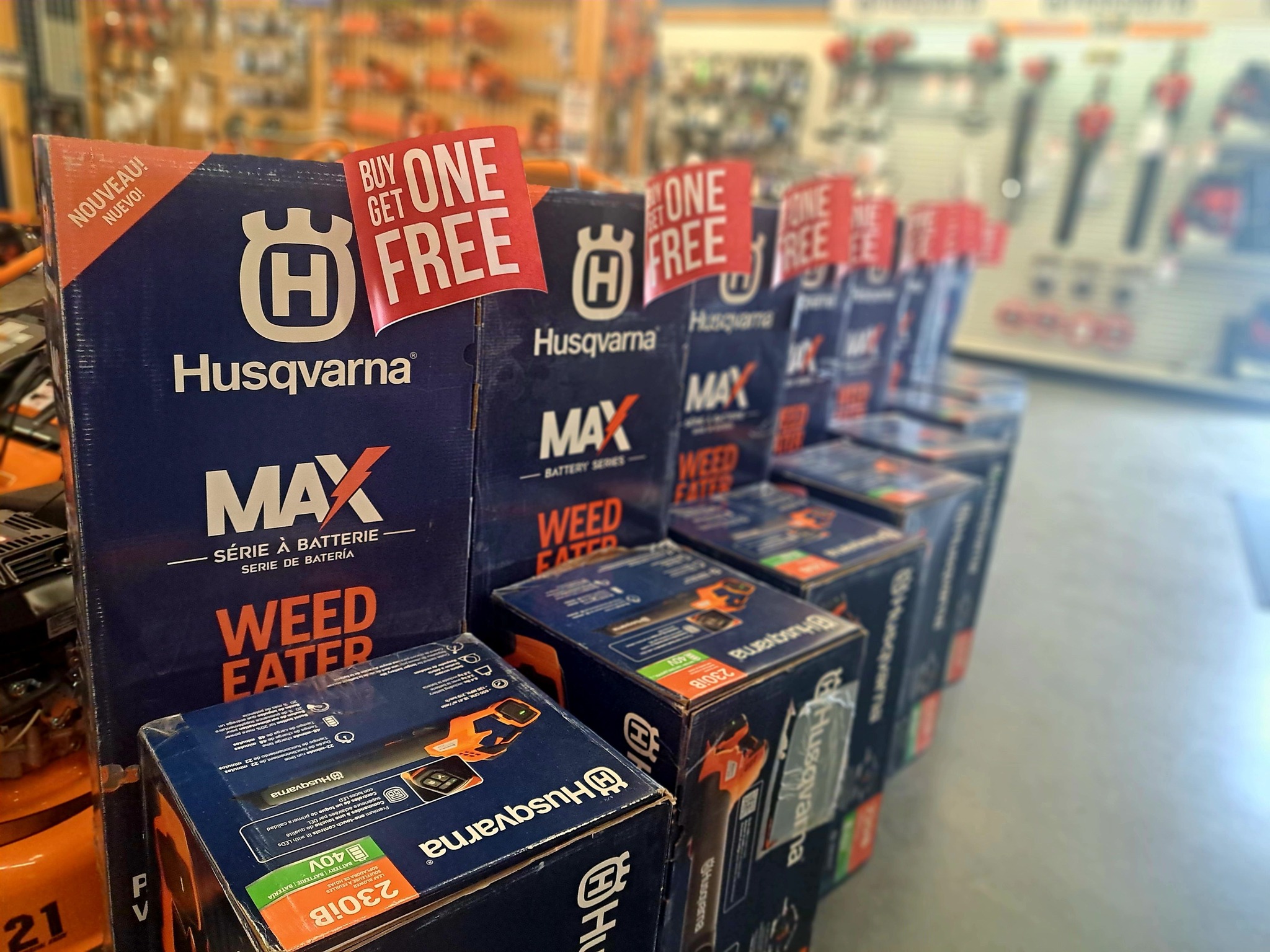 Husqvarna fall clean-up equipment sale: buy one get one free