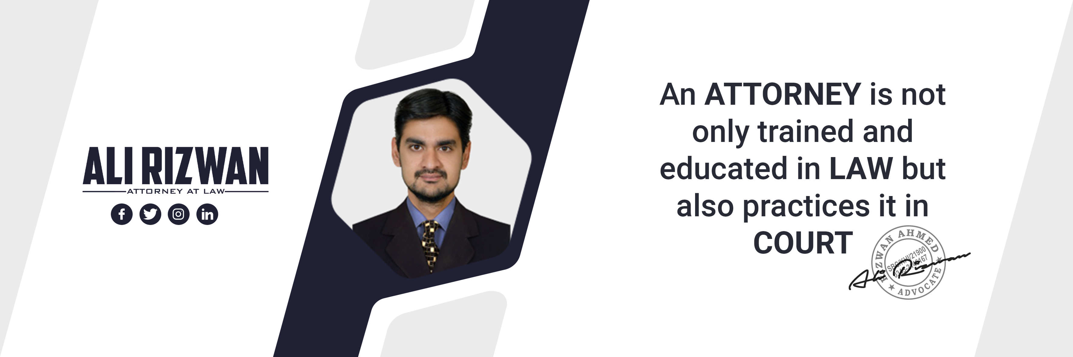 Advocate Ali Rizwan