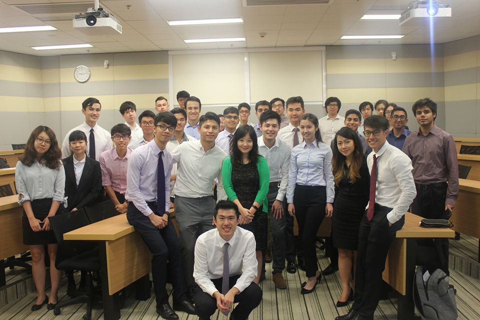 Traders at UST - HKUST Alumni Mr. Terrence Lo and Ms. Yan...