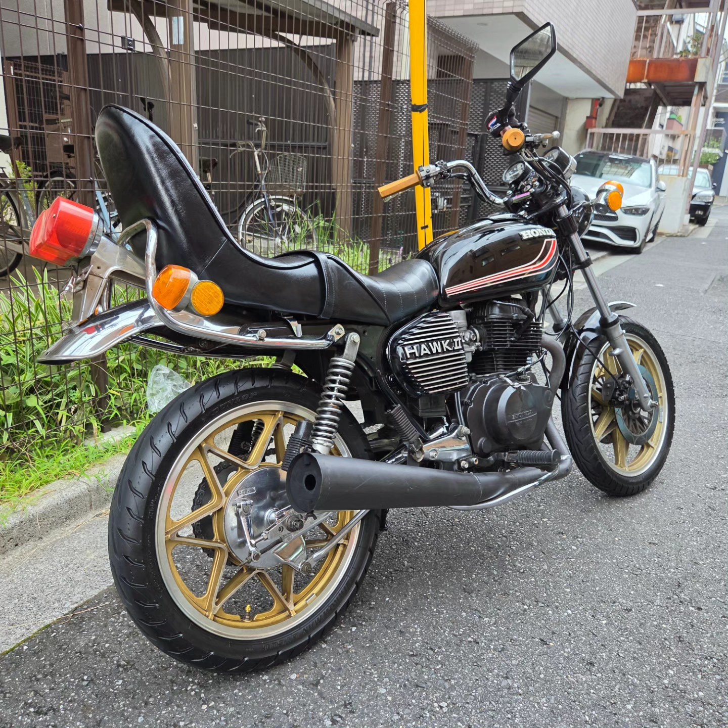 CB250T #CB400T 用 カミカゼアルフィン再入荷！ 今回から未塗装の