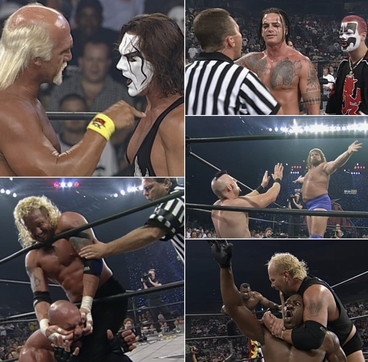 WCW legends Bill Goldberg & Sting reunited at yesterday's Big