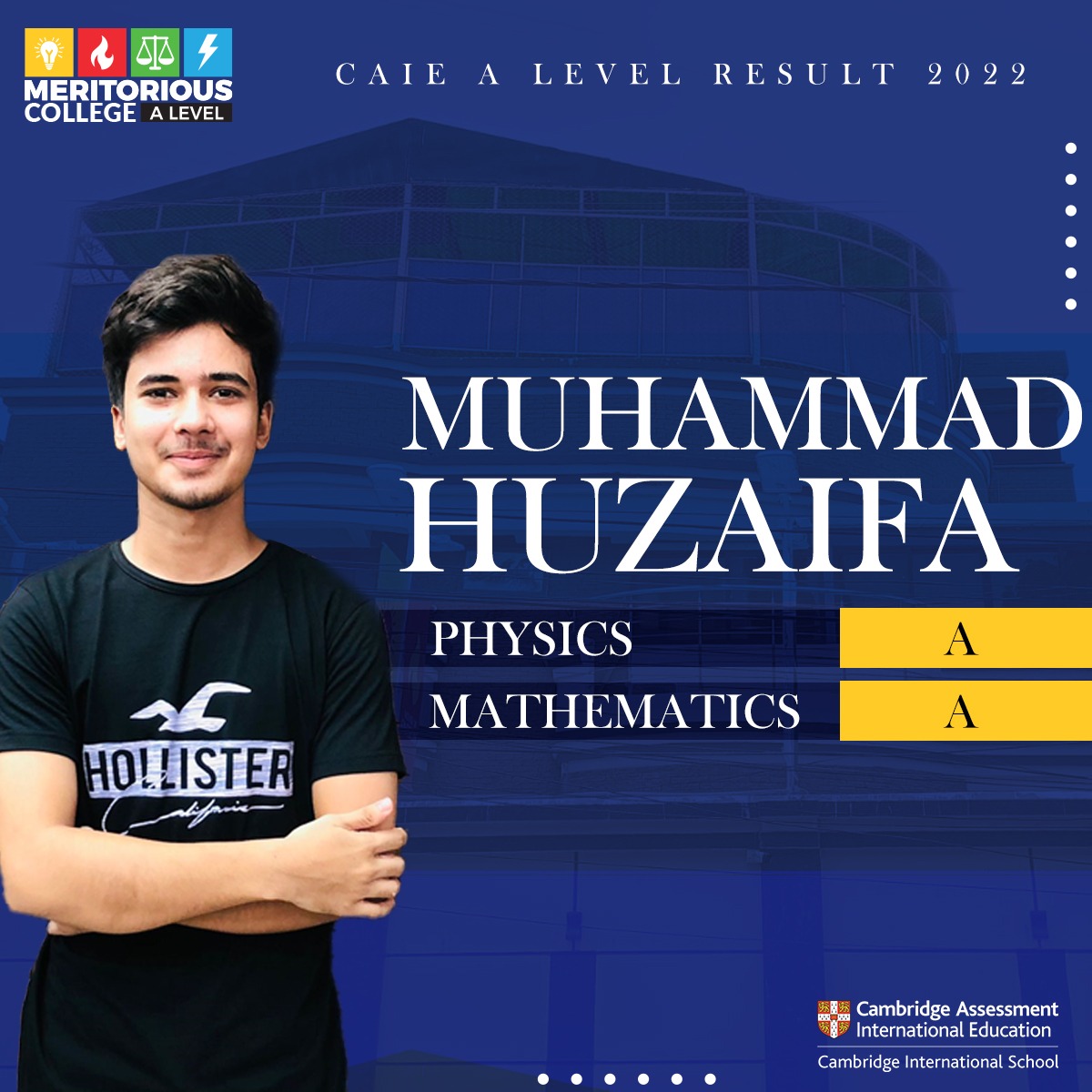 Congratulations to the... - Meritorious College for A-Level