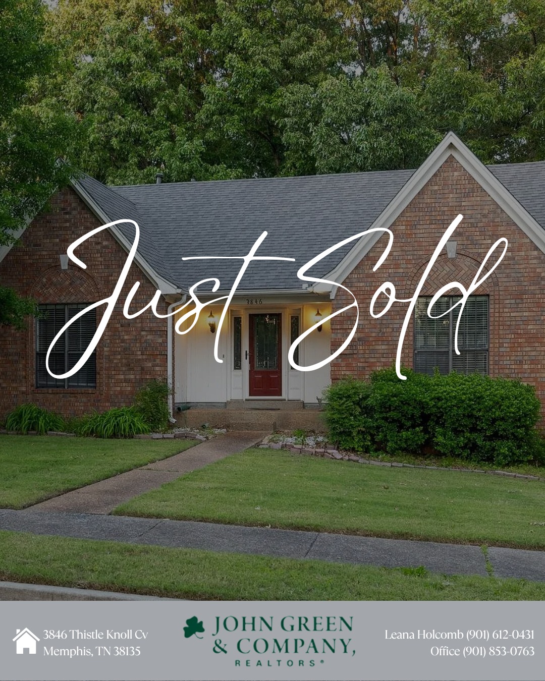 John Green & Co. Realtors sells home in Collierville, TN